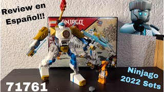 Bueno Barato Review en Español LEGO 71761 Ninjago 2022 Meca de Próxima Generación EVO de Zane [upl. by Millman]