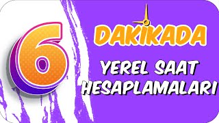 6dkda YEREL SAAT HESAPLAMALARI [upl. by Leivad]