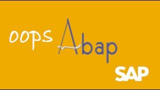 OO ABAP CRASH COURSE [upl. by Rakabuba]