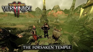 Warhammer Vermintide 2  The Forsaken Temple  Foot Knight Legend [upl. by Dominus]