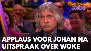 Vandaag Insidestudio klapt voor Johan na vurige uitspraken over wokeisme [upl. by Preuss115]