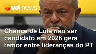 Lula em 2026 Lideranças do PT temem que presidente não dispute reeleição à Presidência diz jornal [upl. by Mccartan]