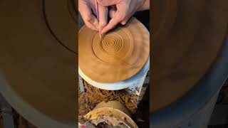 도예 도자기 물레 pottery ceramic clay Wheelthrowing asmr trimming [upl. by Soni]