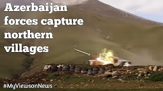 Azerbaijan forces capture Madagiz village of Nagorno Karabakh [upl. by Gitt323]