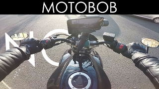 Does A DJI Osmo Mobile Gimbal  iPhone 7 Plus Work On A Motorcycle Handlebar Mount Experiment [upl. by Gosser77]