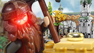 Gimli DESTROYS Rivendell  LEGO parody [upl. by Weisbart]