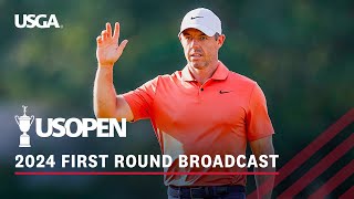 2024 US Open Round 1 The Return of Pinehurst No 2  Full Broadcast [upl. by Madelyn]