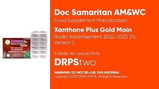 Xanthone Plus Gold Main Radio Ad 20222023 21s Version 2 [upl. by Oap]