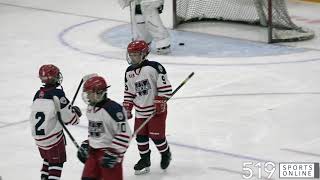 Hespeler Minor Hockey Peewee  Woolwich Wildcats vs Hespeler Shamrocks [upl. by Noivad978]