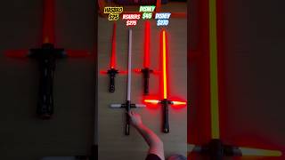 Comparing 4 Kylo Ren Crossguard Lightsabers [upl. by Notfol]