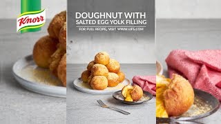 Doughnut with Salted Egg Yolk Filling  UFS SG [upl. by Siro]