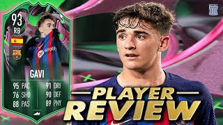 93 SHAPESHIFTERS GAVI PLAYER REVIEW  SHAPESHIFTERS CUP OBJ  FIFA 23 Ultimate Team [upl. by Suivatra]