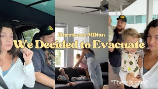 Are We Evacuating Hurricane Milton Plan [upl. by Qifar]