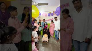 Karishma ka birthday celebrate 🎂🥳 wait for end short viralvideo [upl. by Bowie]