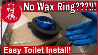 Fluidmaster Toilet Seal  Install and Review [upl. by Sidalg]