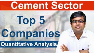 Top 5 Cement Stocks  Quantitative Analysis  UltraTech vs Shree vs Ambuja vs ACC vs Ramco [upl. by Rebmit]