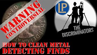 HOW TO CLEAN METAL DETECTING FINDS [upl. by Eidnalem]