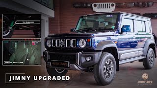 Maruti Suzuki Jimny Interior  Exterior Upgrades  Autostarke [upl. by Sisile719]