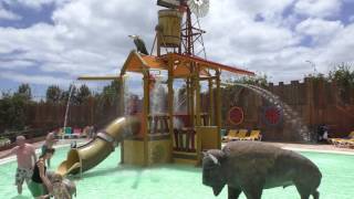 Lanzarote  Rancho Texas Park  Waterpark [upl. by Aicina160]