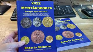 MYNTÅRSBOKEN 2022  MYNT  SEDLAR  MEDALJER  9952021  FÄRG  NOMINERAD TILL BÄSTA BOK [upl. by Rehnberg]