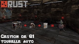 TUTO RUST 3 Gestion de 81 tourelles automatique [upl. by Ellenor]