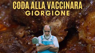 CODA ALLA VACCINARA  Le ricette di Giorgione [upl. by Vernen713]