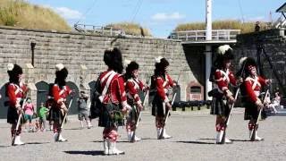 78th Highlanders  quotAquot Squad Drill Demonstration August 2016 [upl. by Ylrebmic662]