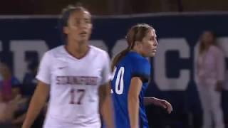 Womens Soccer  BYU vs Stanford  August 30 2018 [upl. by Biron]