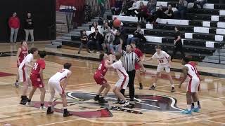 JV1 Boys Basketball South Milwaukee Rockets vs Pewaukee Pirates [upl. by Siusan]