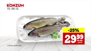 Konzum Akcija katalog 1512  2612 [upl. by Htidra]