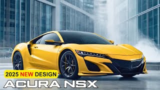 All New 2025 Acura NSX Review  Price  Interior And Exterior Redesign [upl. by Yelyr647]