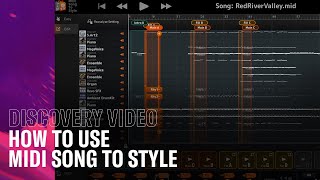 How To Use MIDI Song To Style [upl. by Hite]