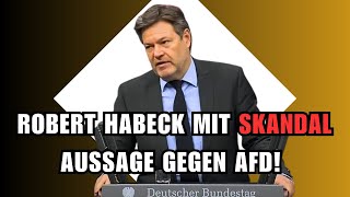 SKANDALVIDEO 😱 ROBERT HABECK MIT SCHOCKIERENDER AUSSAGE GEGEN AFD – UNFASSBAR💥 [upl. by Ennaitsirhc]