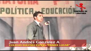 Concurso de Oratoria quot Juventud Política y Educaciónquot 2003 [upl. by Danete]