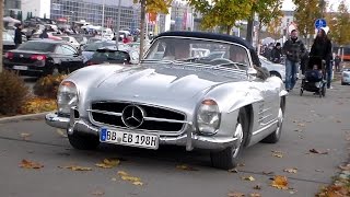 Mercedes 300SL Roadster sound HD [upl. by Dorree28]