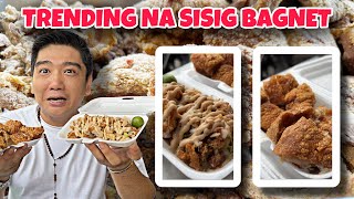 STREET FOOD SISIG BAGNET SOLD OUT 150 KGS ARAW ARAW LEGENDARY SA NAVOTAS  FILIPINO STREET FOOD [upl. by Anilasor2]