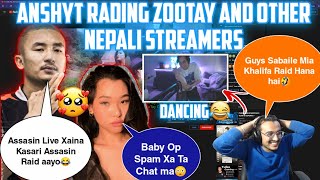 AnshYT FUNNY RAID TO ZOOTAY HV Cloud Yang Zi Gaming And OTHER SMALL 🇳🇵 STREAMERS AneelYT [upl. by Gilliette]