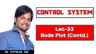 Lec 33 Bode Plot Contd [upl. by Cooperman]