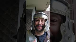 Cleaning my Roman armour lorica segmentata [upl. by Abehsat]