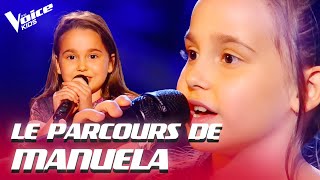 Le Parcours de Manuela gagnante de la Saison 3  The Voice Kids 2016 [upl. by Oilla]