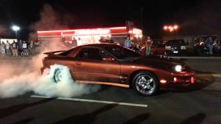 Pontiac TransAm WS6 burnout [upl. by Etep]