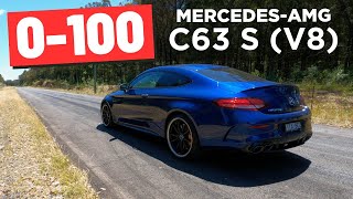 2022 MercedesAMG C63 S V8 0100 amp exhaust sound [upl. by Gerianna]