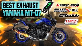 Yamaha MT 07 Exhaust Sound 🔥 ReviewUpgradeModsCompilationFlybyStockSCProjectAkrapovic [upl. by Morna]