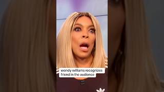 Wendy Williams sees friend in audience [upl. by Dugald]