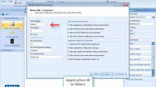 Asure ID 7 How to custom encode a MIFARE DESFire card [upl. by Arehc]