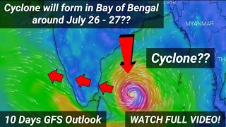 Next 10 Days GFS Forecast  India Weather Report today  Windycom live Today WindycomLiveToday [upl. by Annahael]