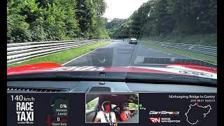 Onboard Porsche 911 GT3 RS Race Taxi  Nordschleife Touristenfahrten 21082021 [upl. by Bores]