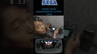 LANZAMIENTO SEGA GAME GEAR 1990 retrogamer sega gamegear retro sonic game japan [upl. by Arundell]