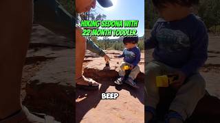 Hiking Sedona with our toddler vanlife vanlifefamily vanlifewithkids vanlifejourney [upl. by Rettke]