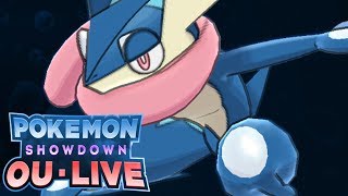 Greninja Competitive Moveset Pokemon Showdown OU WFightinium Z Greninja [upl. by Wordoow]